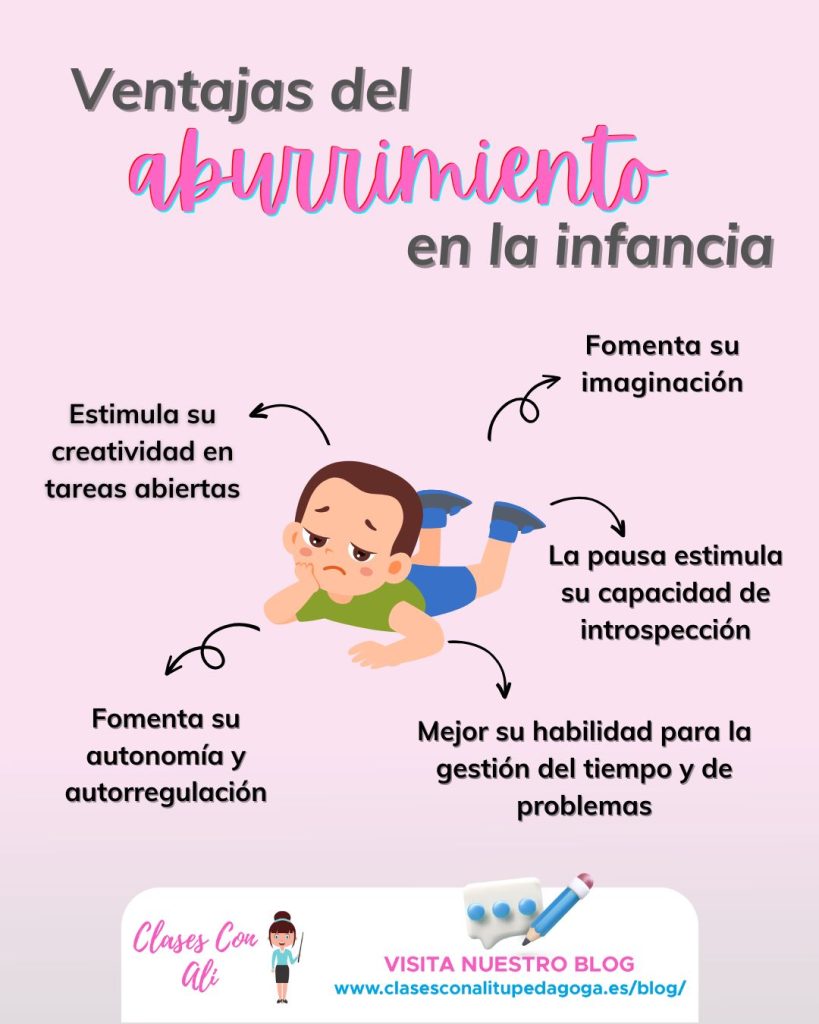 Beneficios pedagógicos del aburrimiento en la infancia